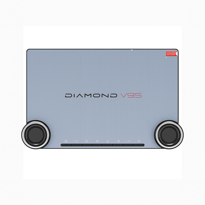 Diamond V95 audio amplifier on a white background