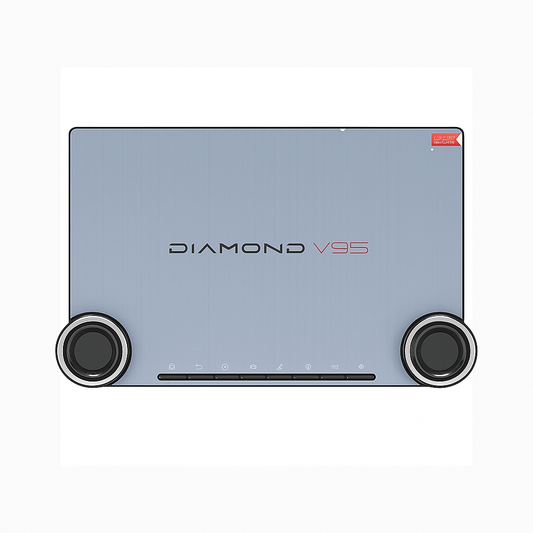 Diamond V95 audio amplifier on a white background