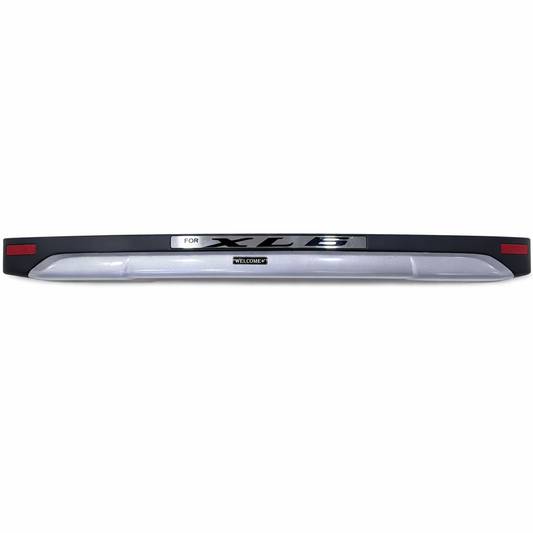 Car bumper with XLB branding on a white background