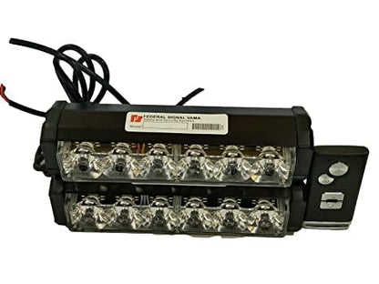 LED light bar with remote control on a white background