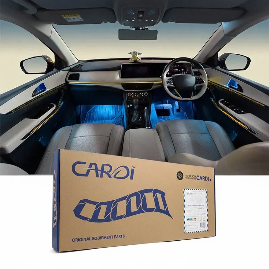 XUV 700 OEM FIT CARDI PANEL AMBIENT LIGHT 18PCs