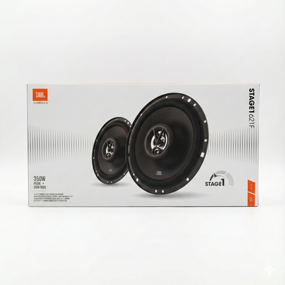 JBL speaker packaging on a white background