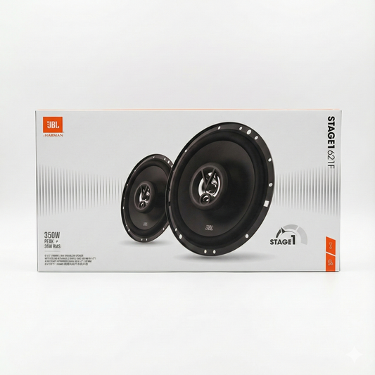 JBL speaker packaging on a white background