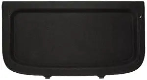 Black car cargo tray with a textured surface