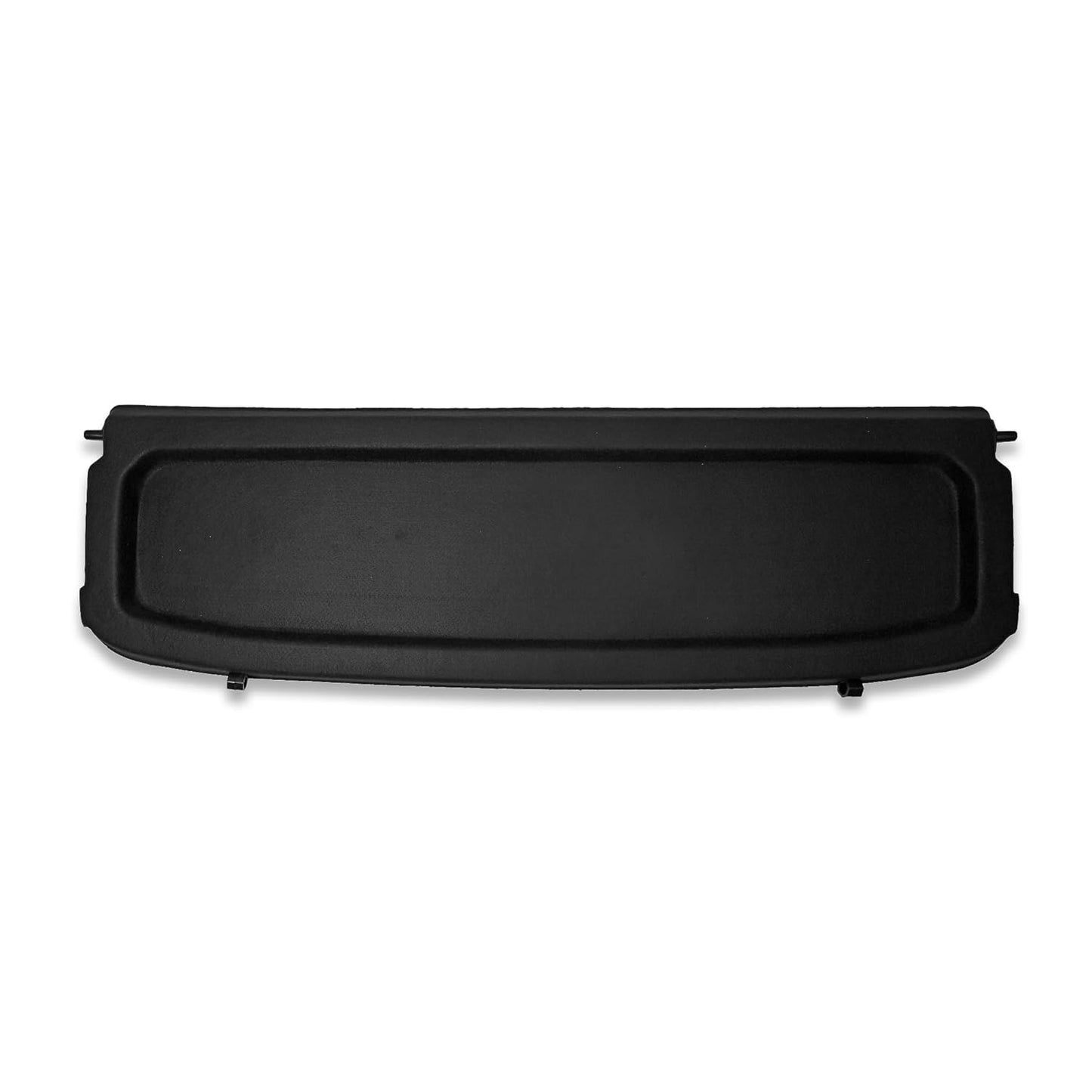 Black car sunshade on a white background
