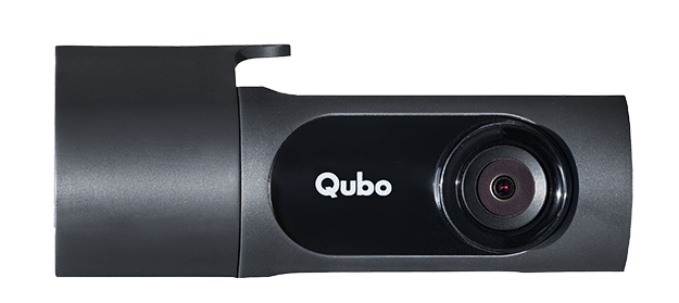 Qubo camera on a transparent background