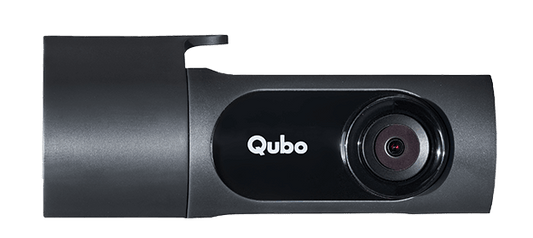 Qubo camera on a transparent background