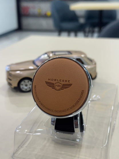 Nobless Leather PVC Car Steering Knob