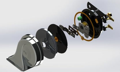 Blaupunkt Velocity Chrome Horn S9CH5