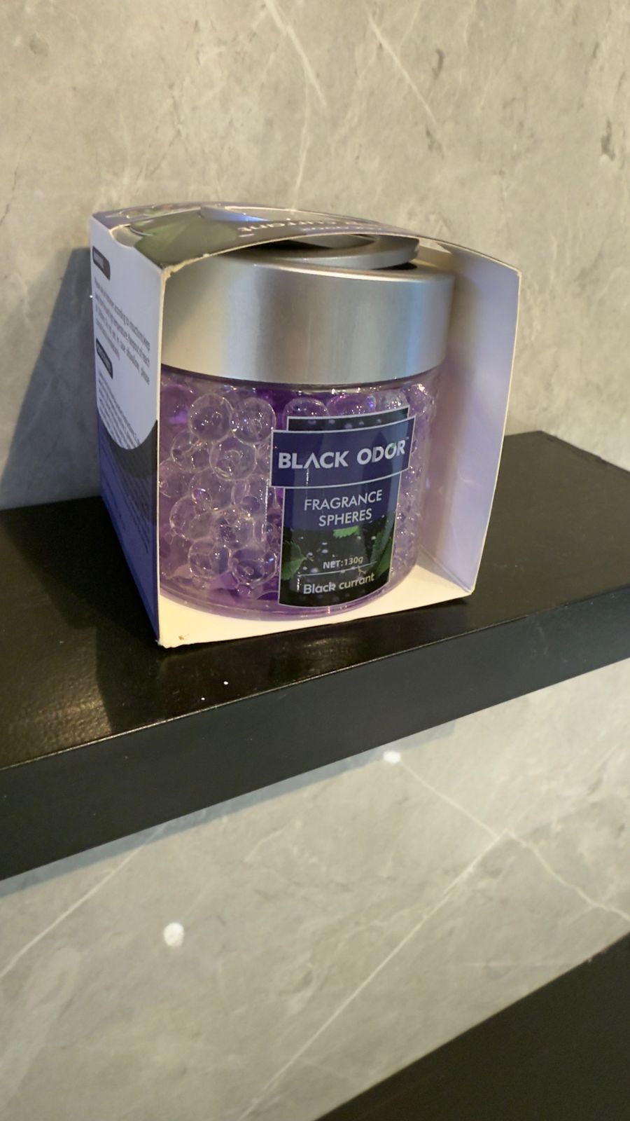 Black odor perfumes