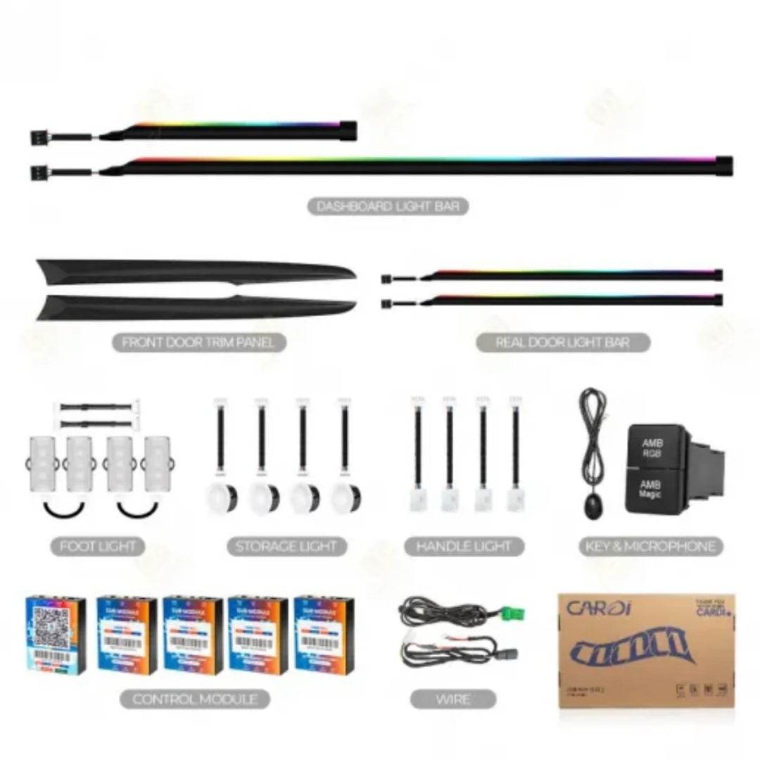 Ertiga Cardi Panel Ambient Light 18Pcs